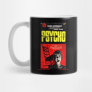 PSYCHO-Novel by Robert Bloch –– Mug & Travel Mug Mug